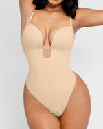 Body string Bare Essentials™ AirSlim® dos nu plongeant en U