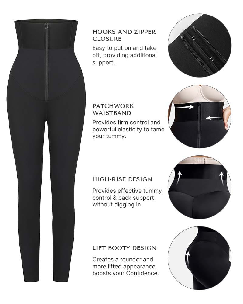 Leggings moldeadores con cintura elástica AirSlim® de Bare Essentials™