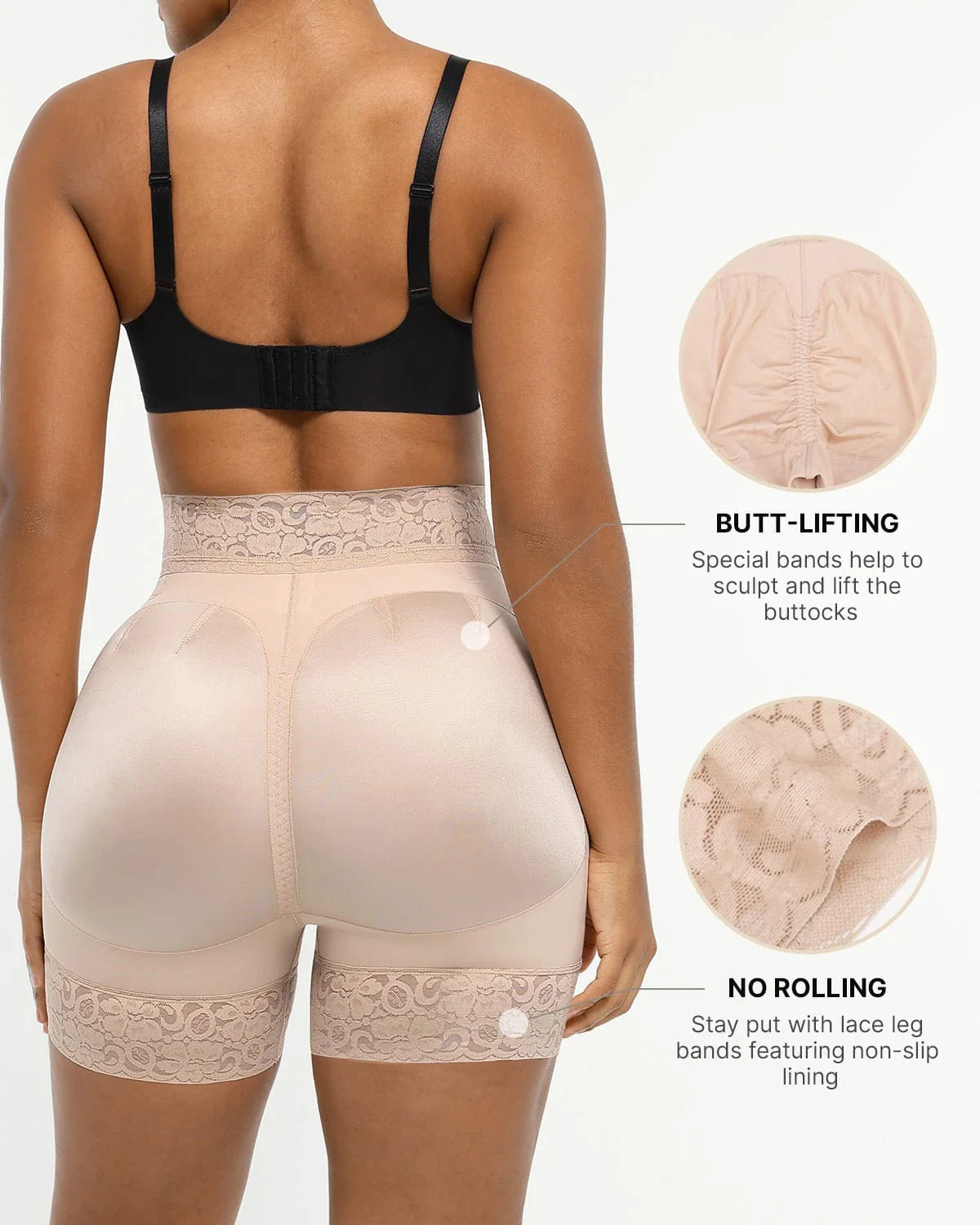 BOOT-YEAH™ AirSlim® Mid-Rise Steel Boned Butt-Lifting Short