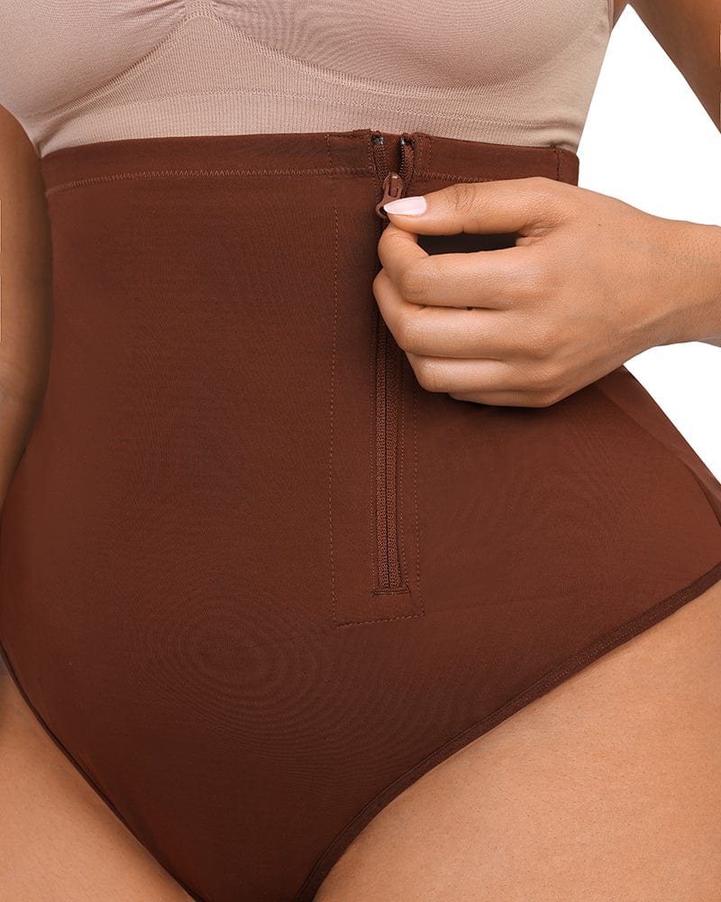 Tanga con cremallera lateral AirSlim® de Bare Essentials™