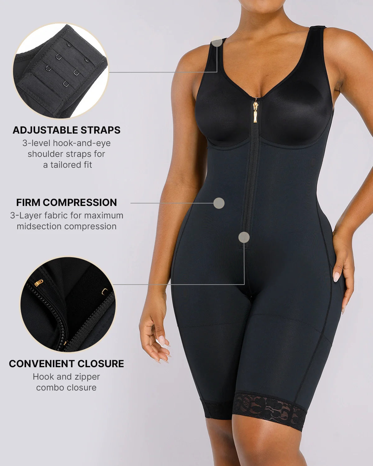 BOOT-YEAH™ AirSlim® Full Coverage Bodysuit