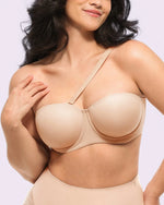 Soutien-gorge push-up convertible sans bretelles Bare Essentials™ AirSlim®