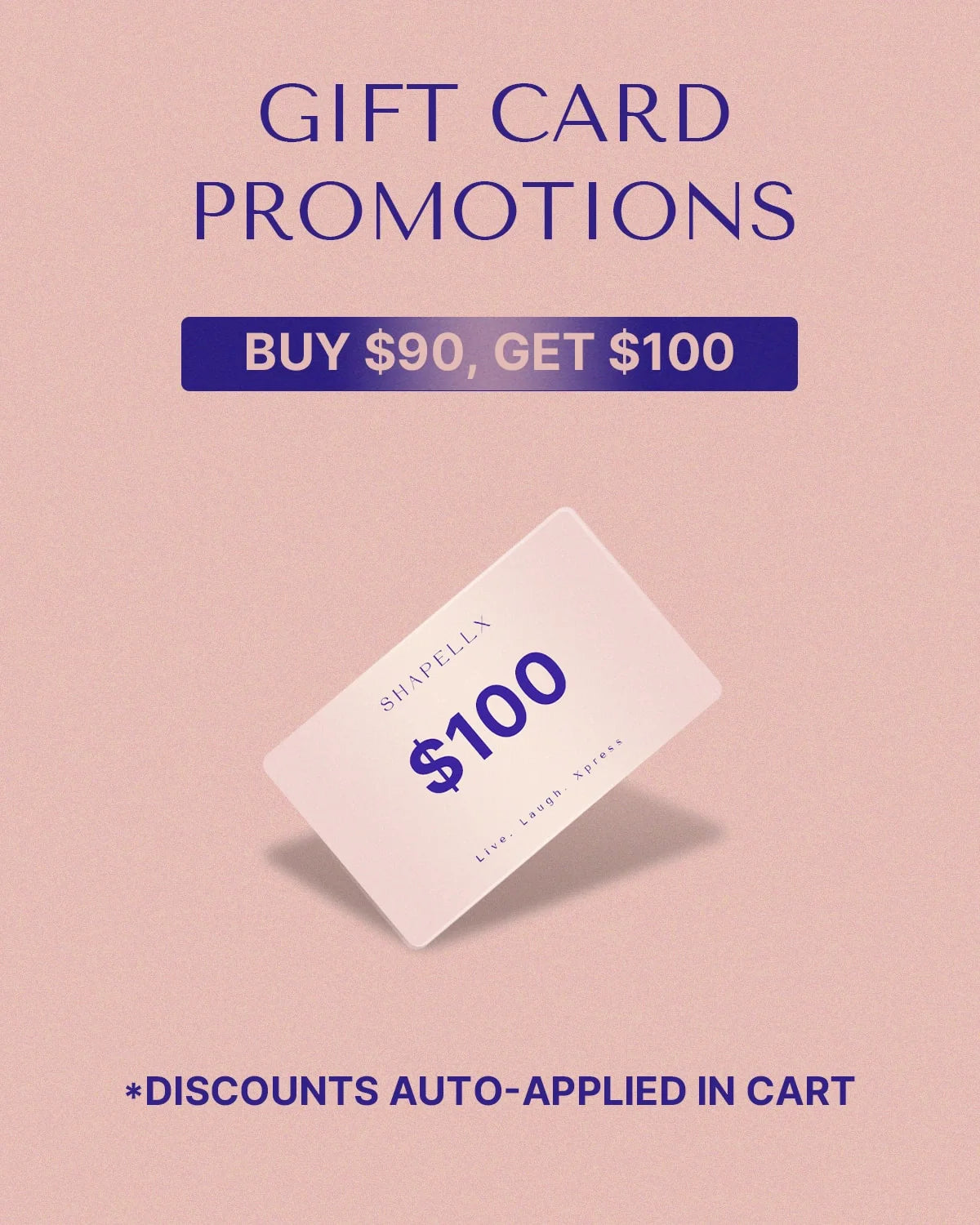 Tarjeta de regalo electrónica Shapellx