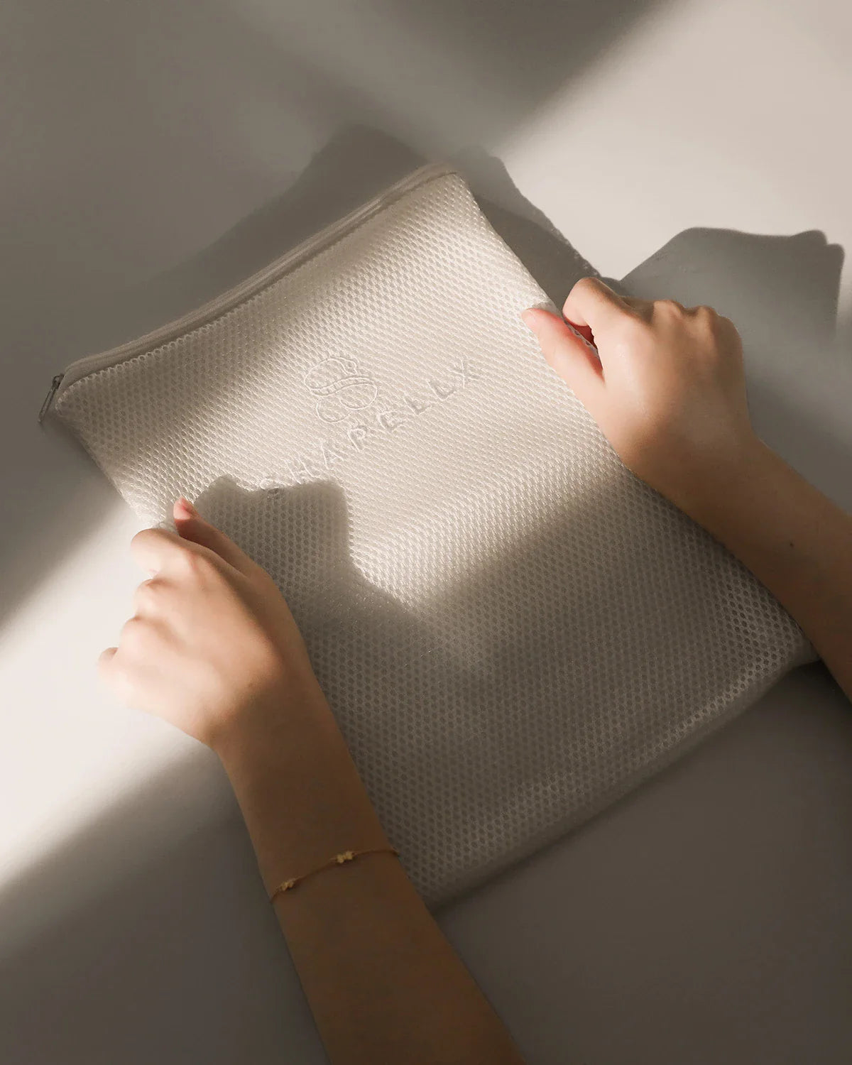 Sac à linge en filet lavable